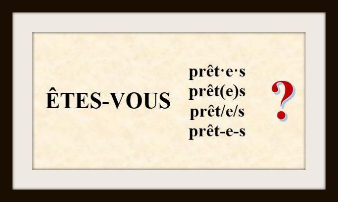 Écriture inclu-QUOI